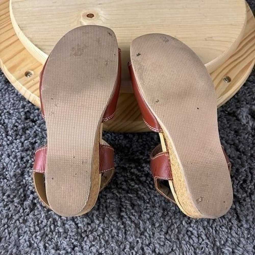 Vintage Worishofer Sandals Womens 6.5 Leather Bro… - image 10