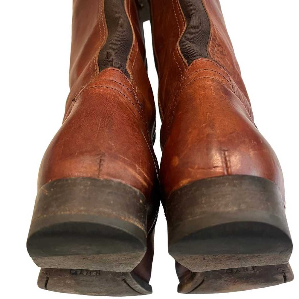 FRYE Melissa Over the Knee Boot, Cognac size 8 - image 7