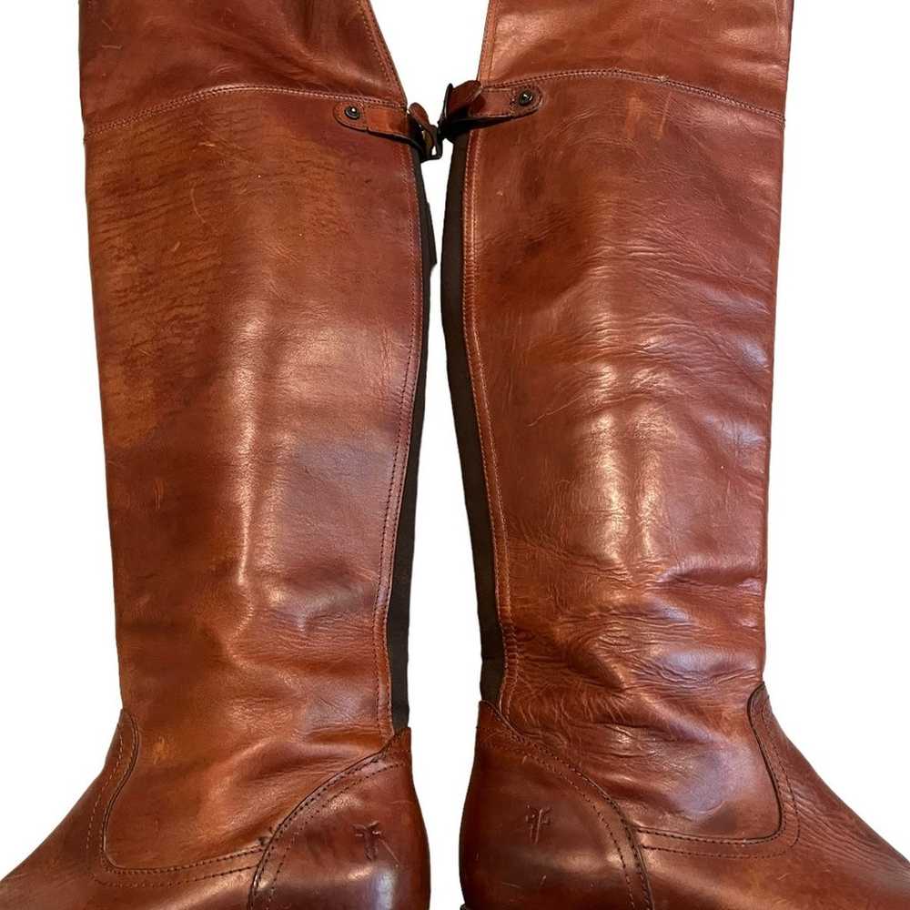 FRYE Melissa Over the Knee Boot, Cognac size 8 - image 8