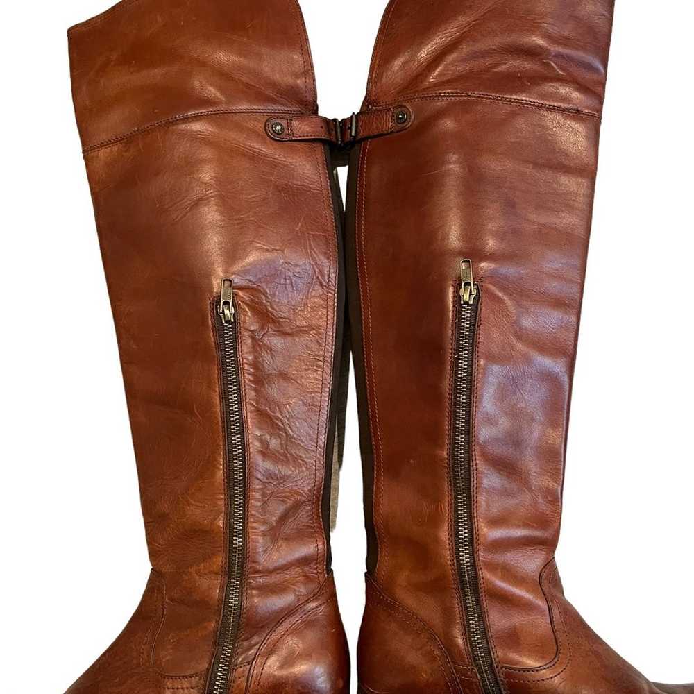 FRYE Melissa Over the Knee Boot, Cognac size 8 - image 9