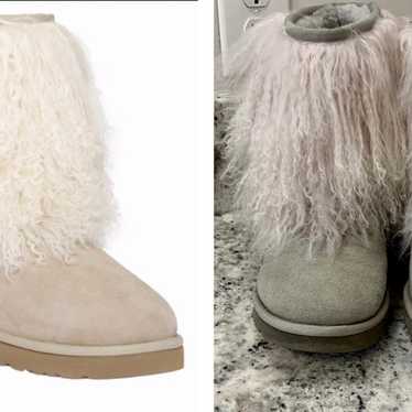 UGG Mongolian Sheepskin Cuff Boots