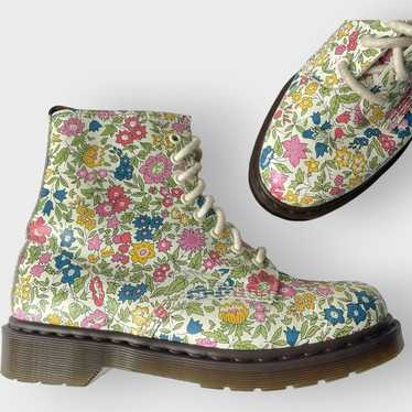 Dr. Martens Liberty London Boots 10072 Floral Ret… - image 1