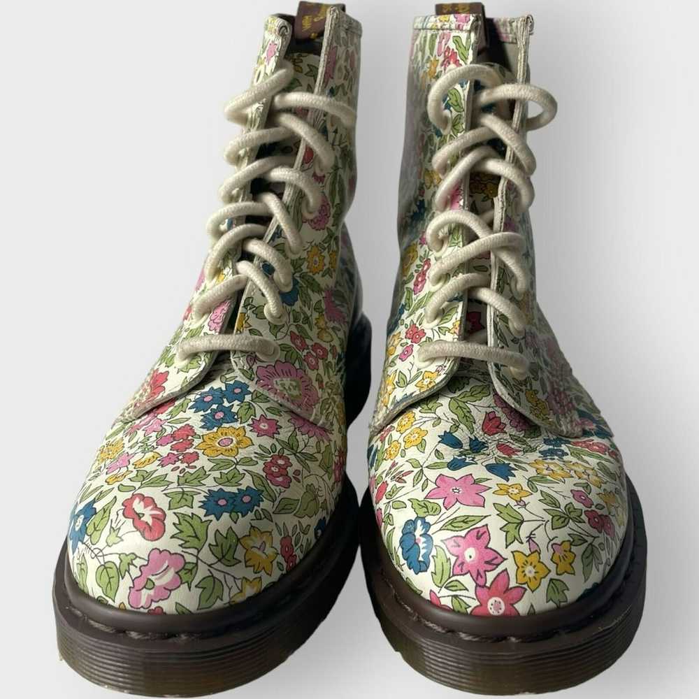 Dr. Martens Liberty London Boots 10072 Floral Ret… - image 2