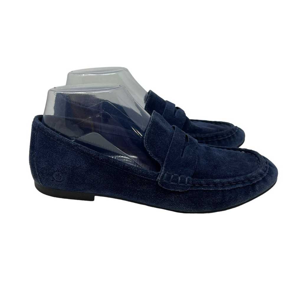 Born Shoes Womens Size 7 Barnstable Loafers Blue … - image 3