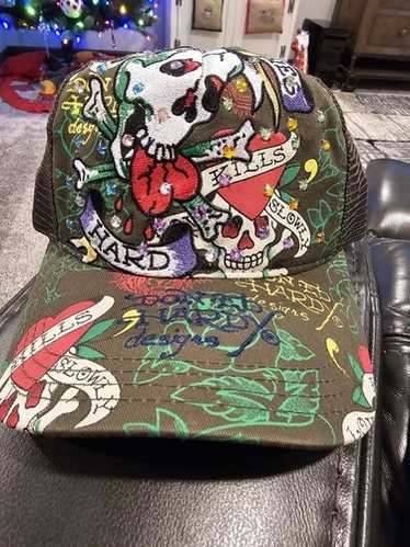 00s archive “Ed Hardy” logo cap grunge 00s archive “Ed Hardy” logo cap grunge