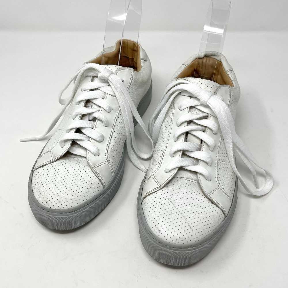 Greats Greats Brooklyn White Leather Lace Up Snea… - image 2