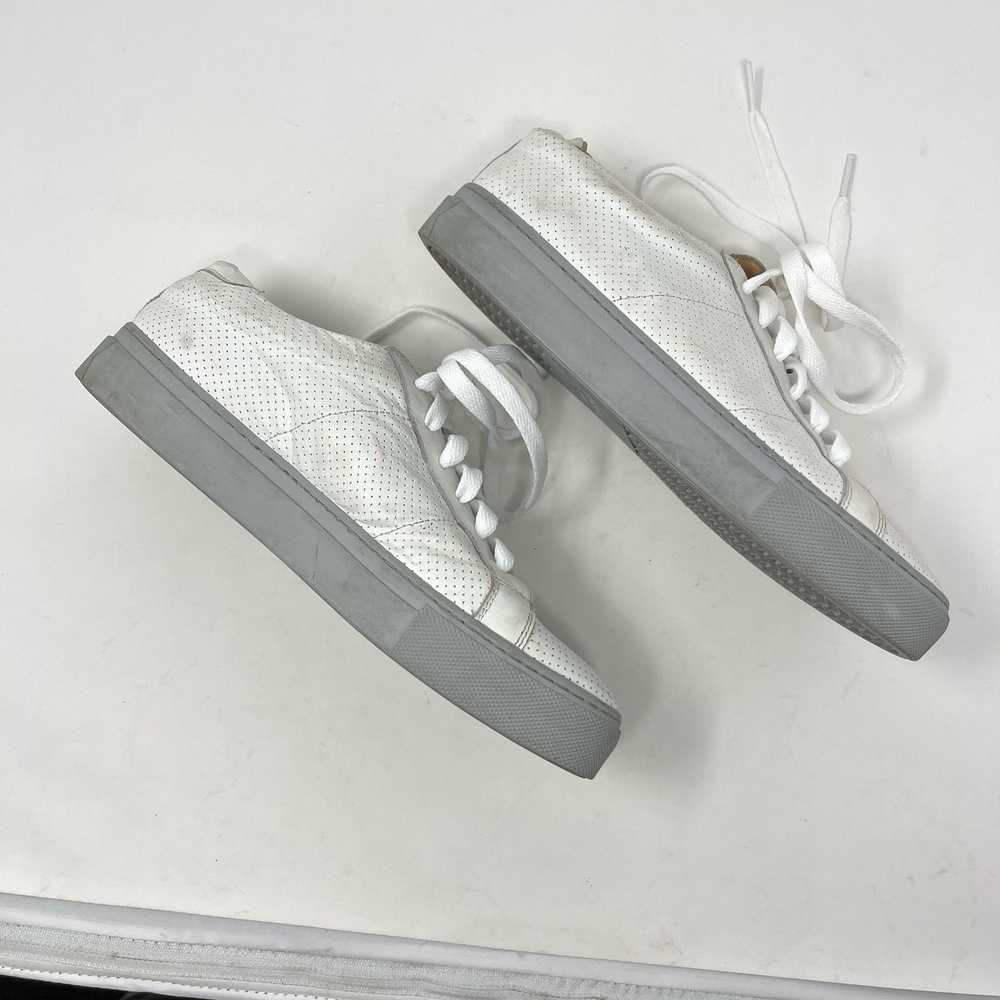 Greats Greats Brooklyn White Leather Lace Up Snea… - image 9