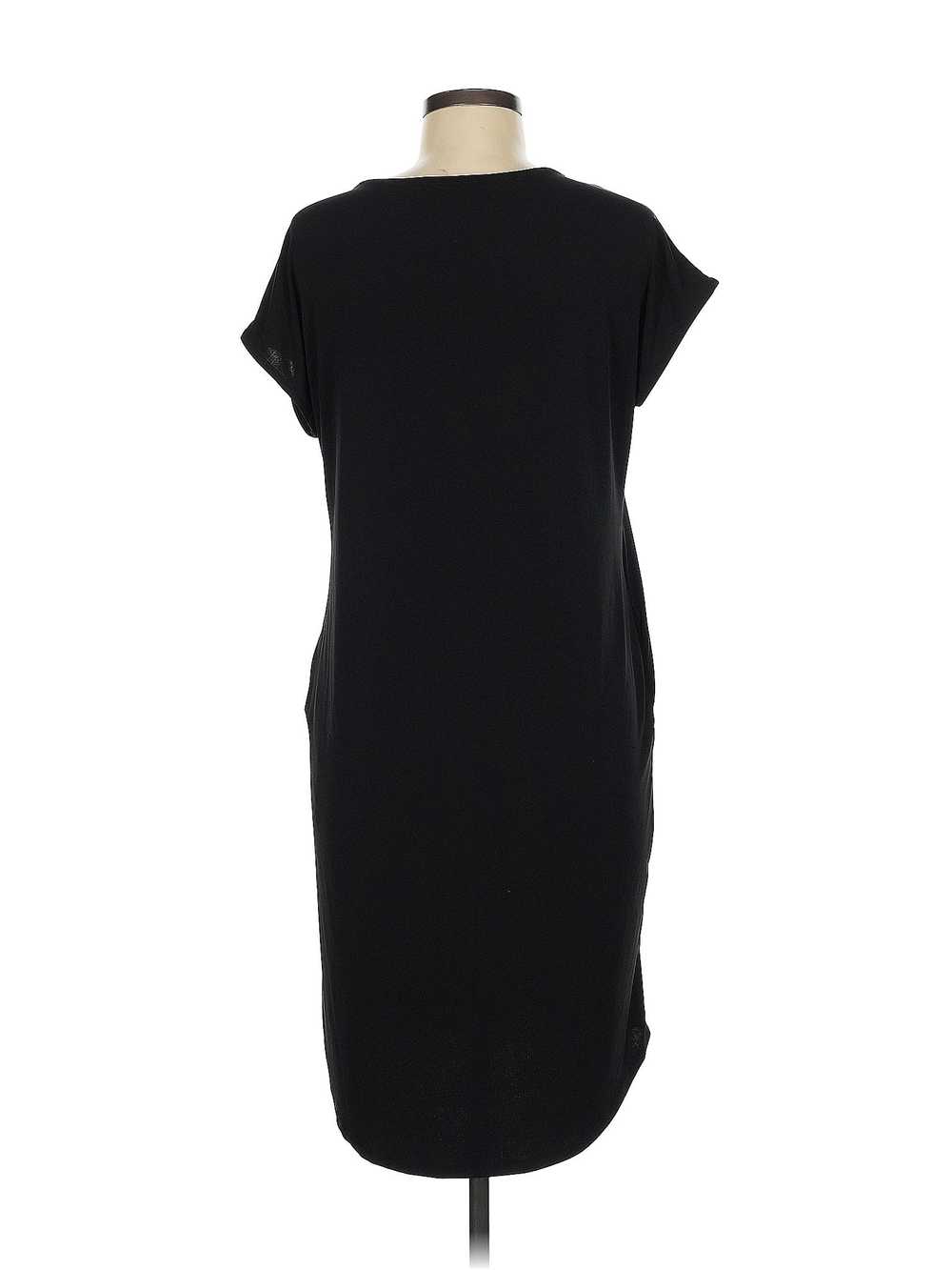 Brigitte Brianna Women Black Casual Dress M - image 2