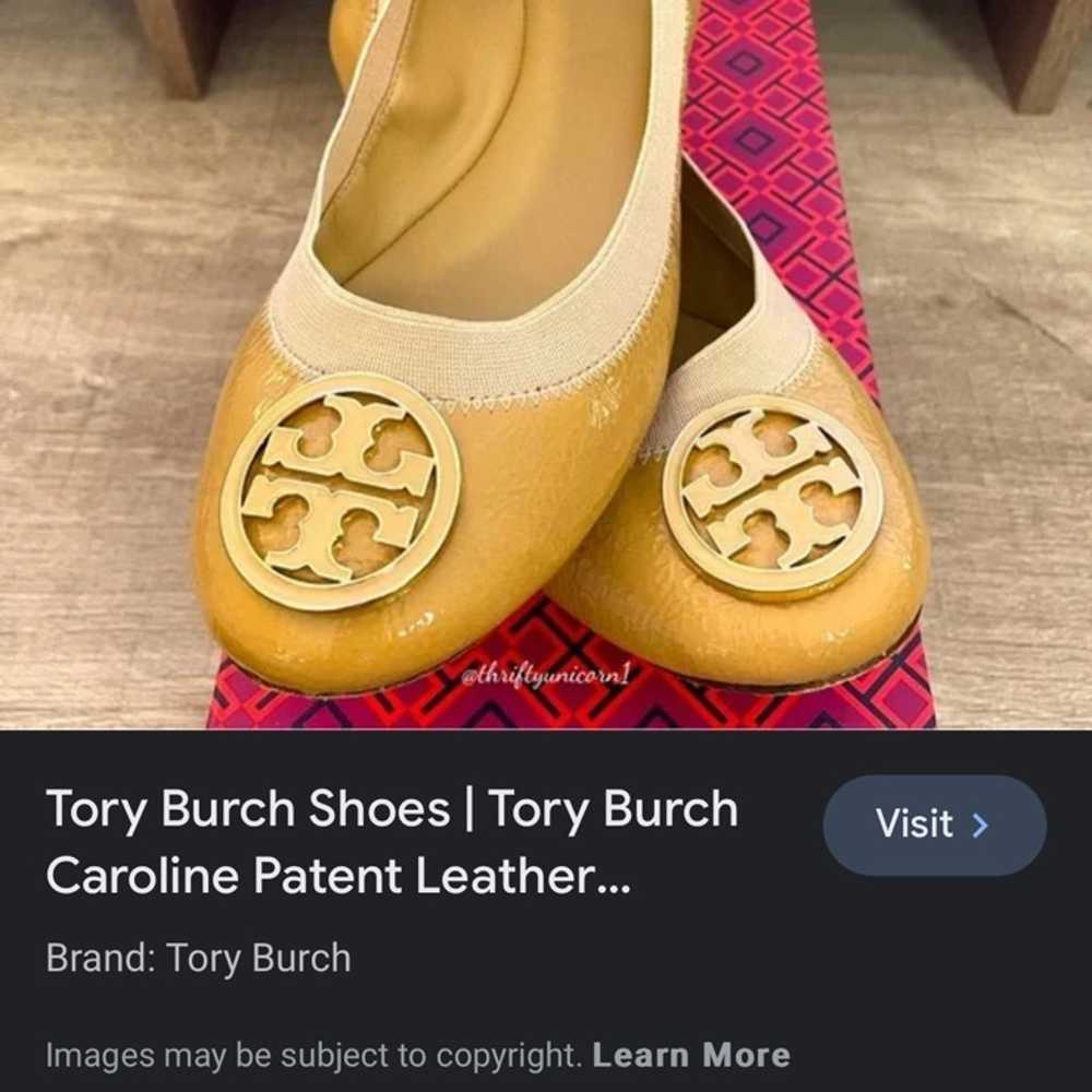 Tory Burch patented  leather flats - image 1