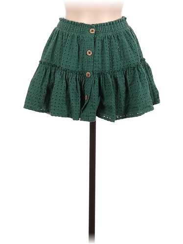 Eberjey Women Green Casual Skirt M