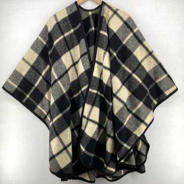 Vintage Authentic Woolen Poncho Style Oversized B… - image 1