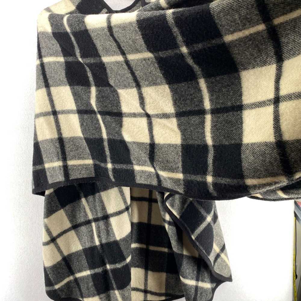 Vintage Authentic Woolen Poncho Style Oversized B… - image 7