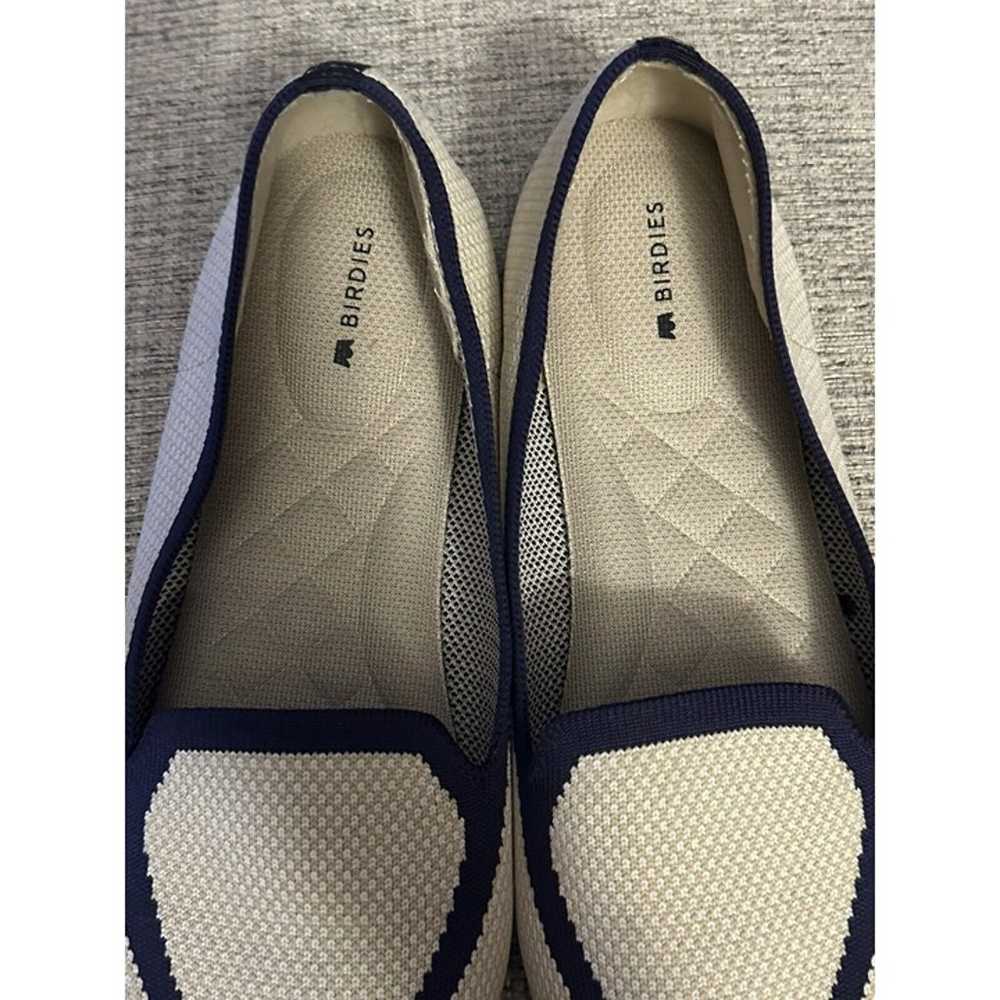 Birdies Blackbird Knit Pointed Toe Flats Eggshell… - image 5