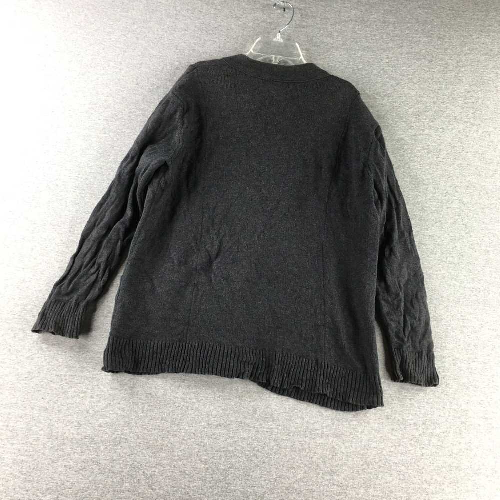 Vintage Grey Cashmere Blend Casual Ladies Cardiga… - image 7