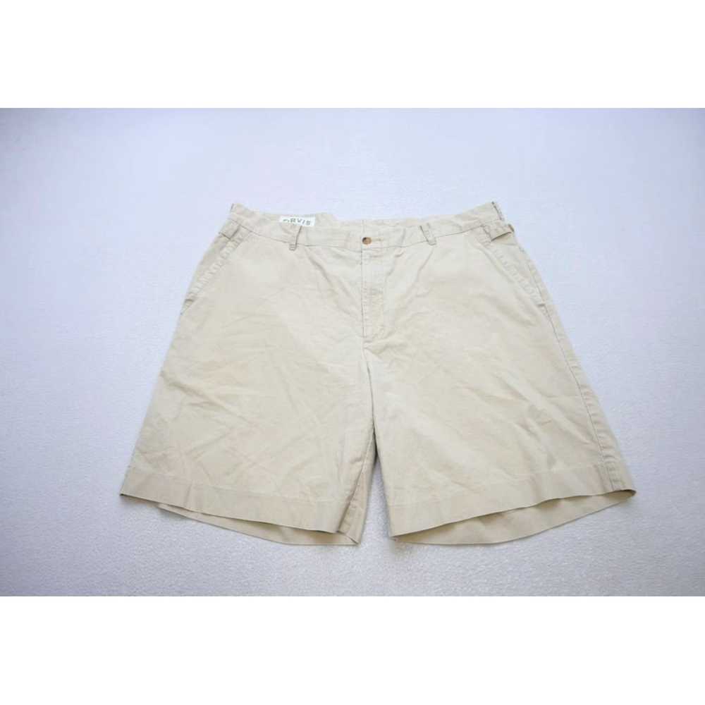 Orvis Authentic Beige Camp Hiking Khaki Chinos Me… - image 1