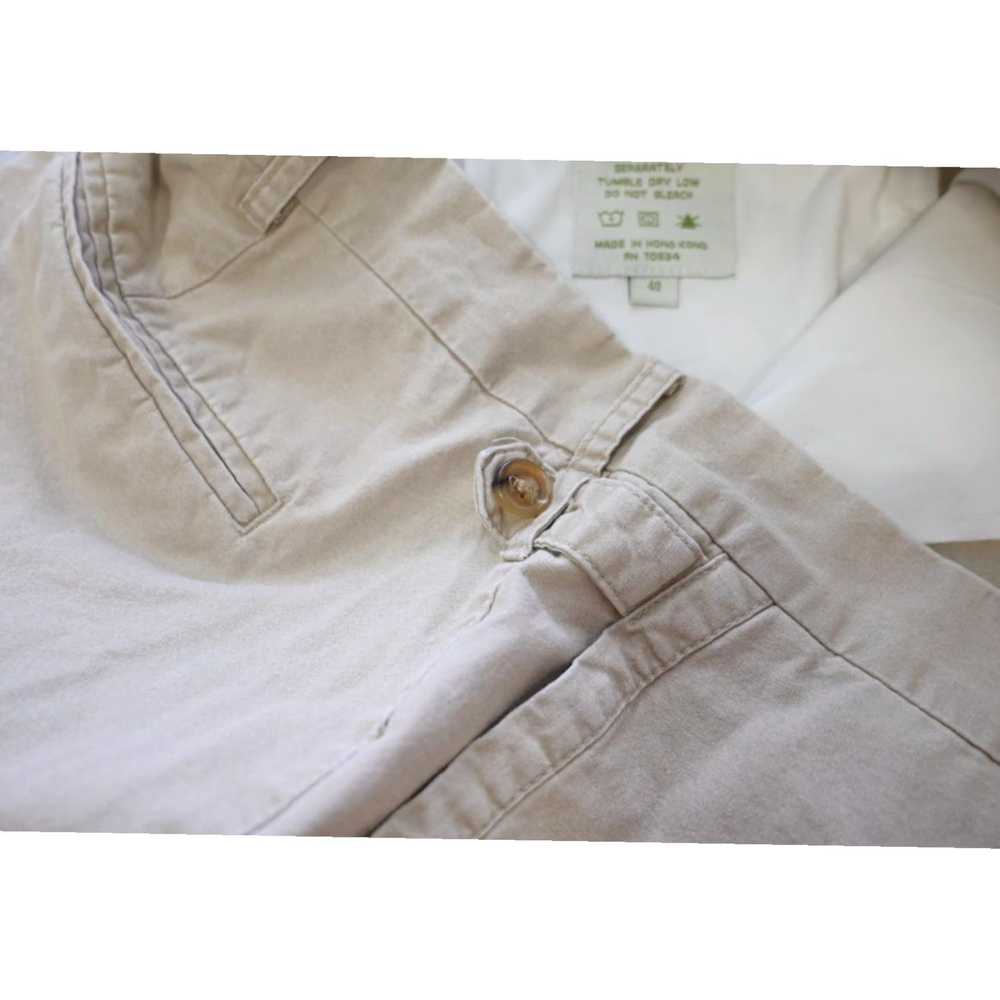 Orvis Authentic Beige Camp Hiking Khaki Chinos Me… - image 4