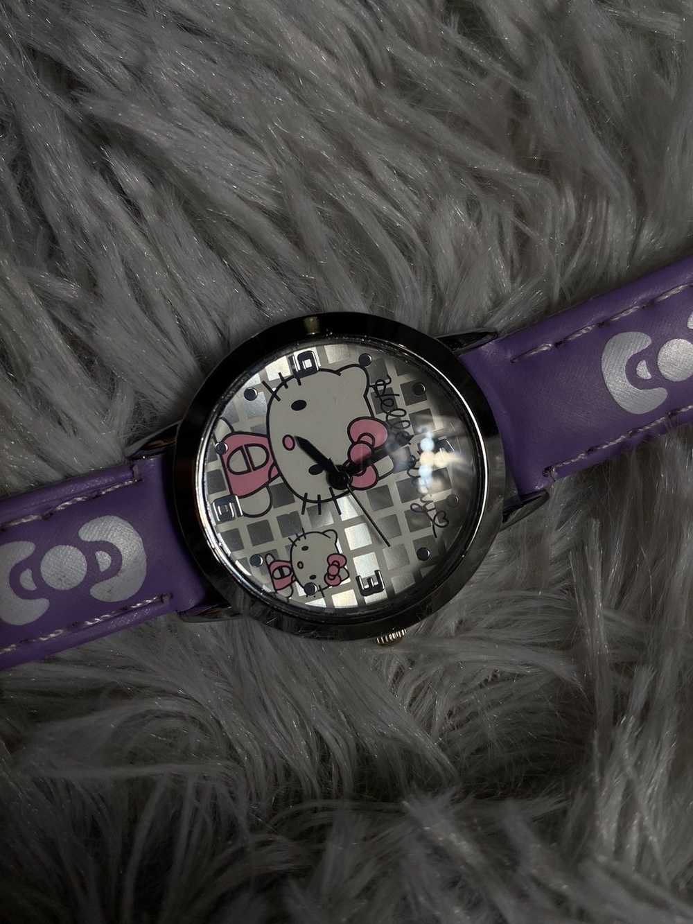 Vintage × Watch × Watches Hello Kitty Purple Watc… - image 5