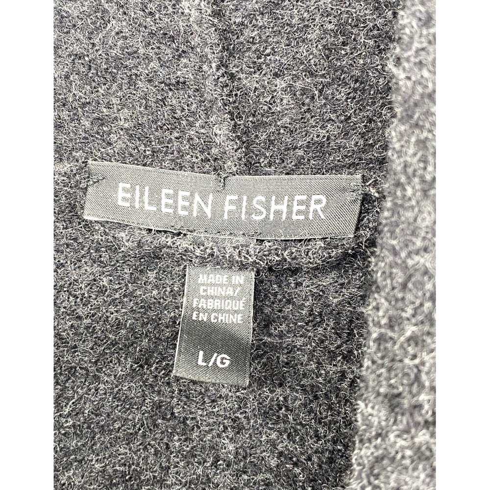 Eileen Fisher Luxurious Charcoal Gray 100% Wool B… - image 5