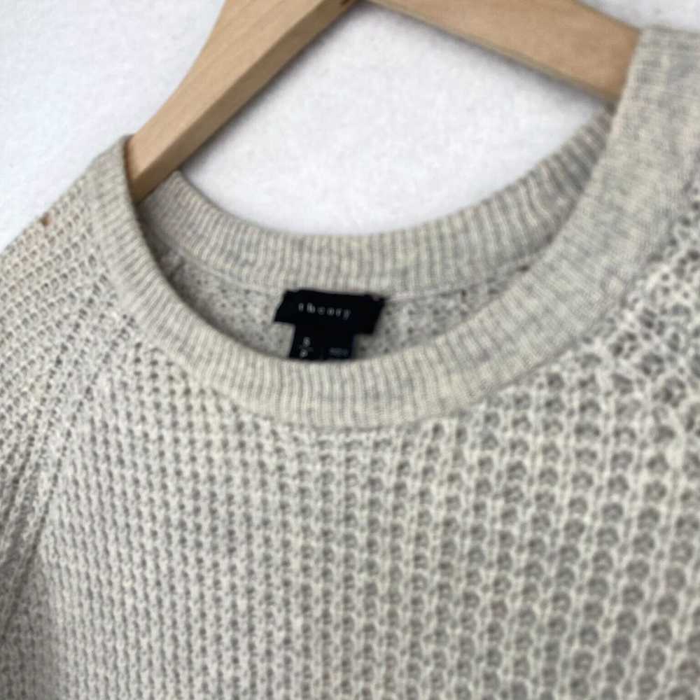 Theory Soft Cashmere Waffle Knit Jumper for Women… - image 2