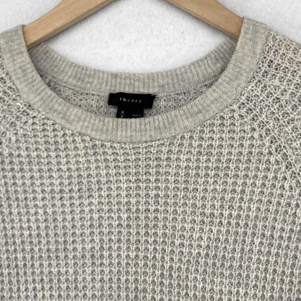 Theory Soft Cashmere Waffle Knit Jumper for Women… - image 4