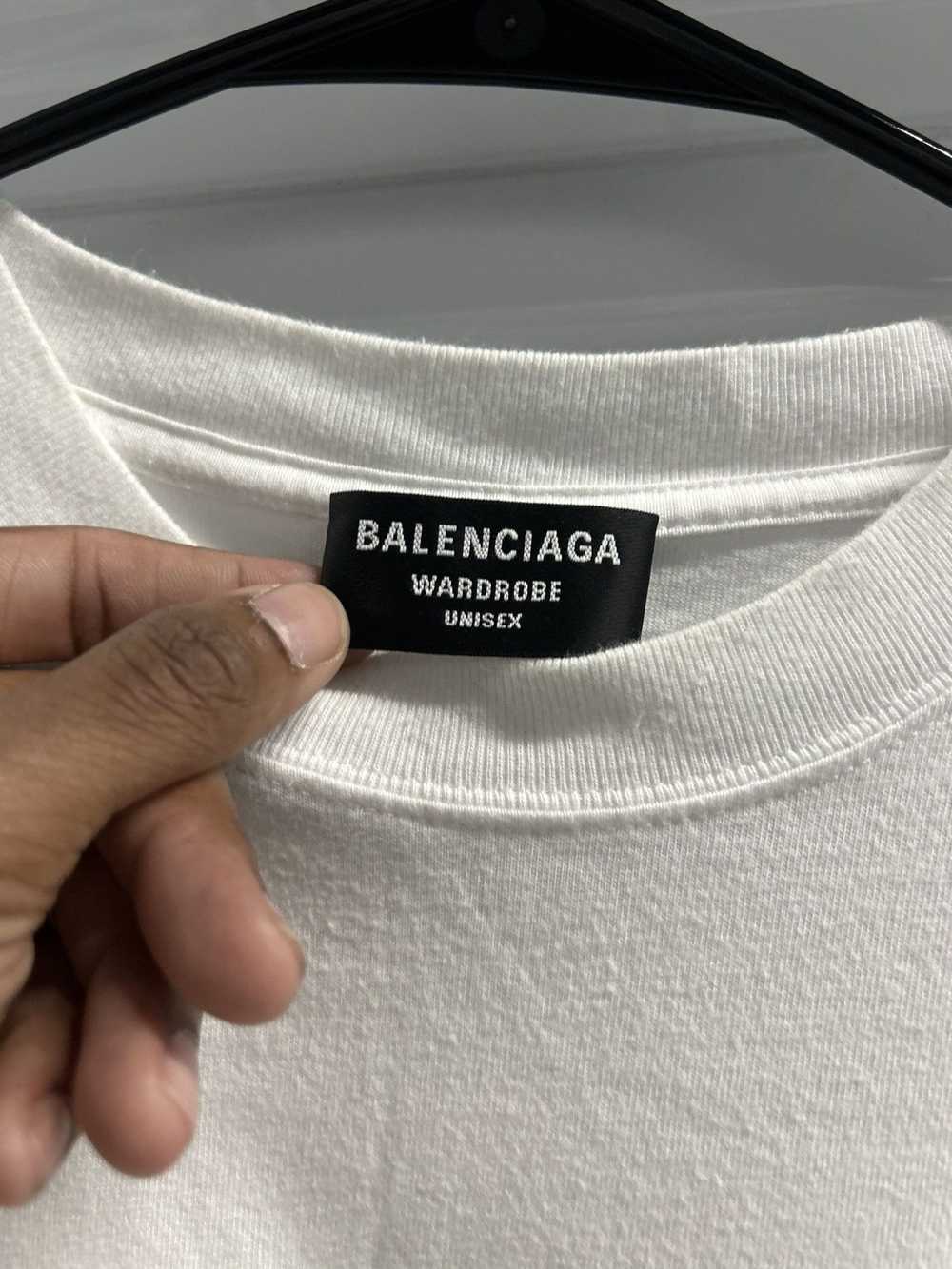 Balenciaga Balenciaga logo tshirt L - image 4