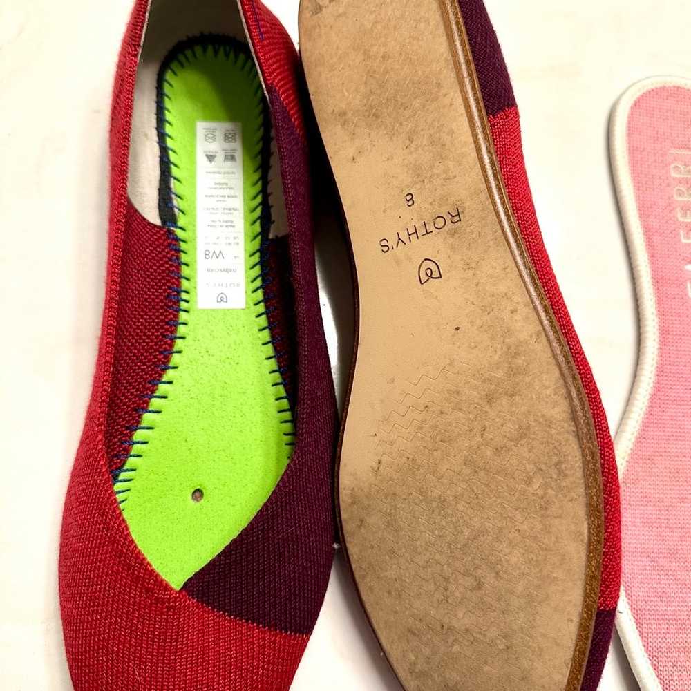 Rothy’s Marta Ferri Wool flat size 8 - image 2