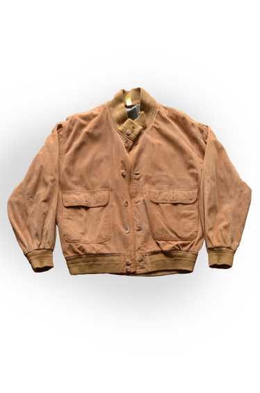 Mgm Grand Vintage MGM Tan Geniune Suede Leather Ja