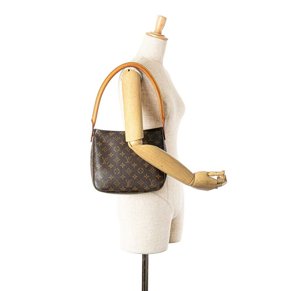 Brown Louis Vuitton Monogram Looping MM Shoulder … - image 8