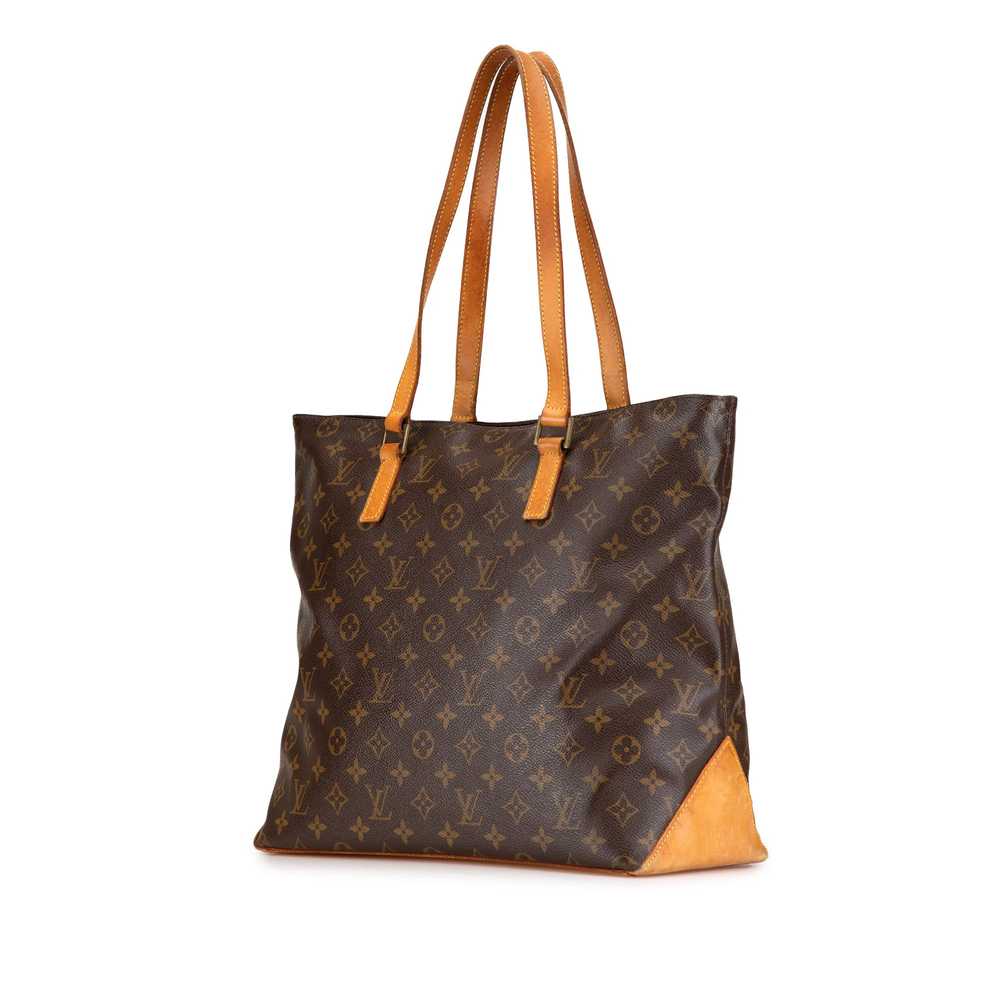 Brown Louis Vuitton Monogram Cabas Mezzo Tote Bag - image 2