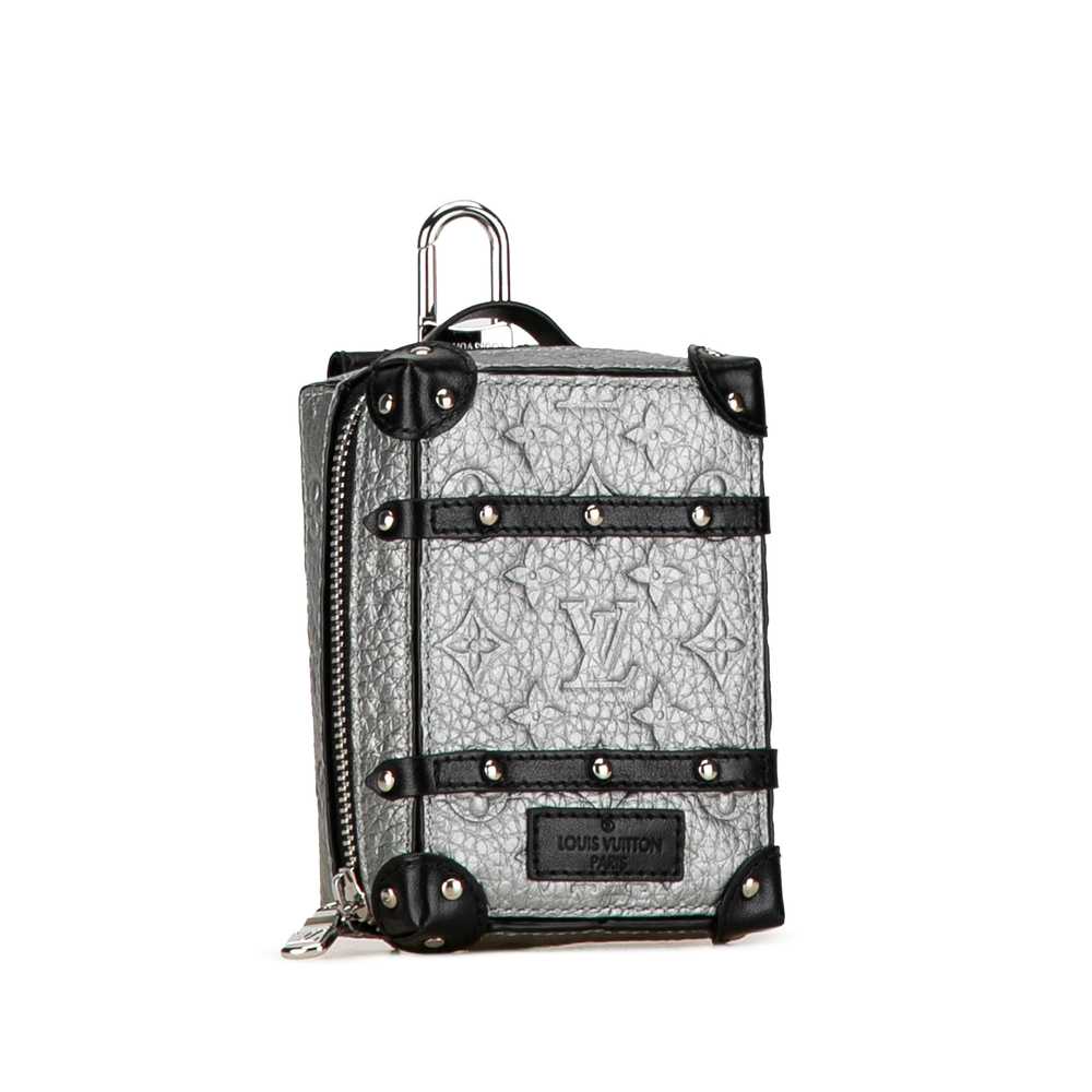 Silver Louis Vuitton Monogram Taurillon Soft Trun… - image 2