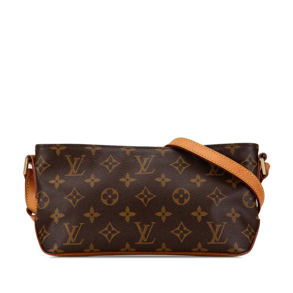 Brown Louis Vuitton Monogram Trotteur Crossbody B… - image 1