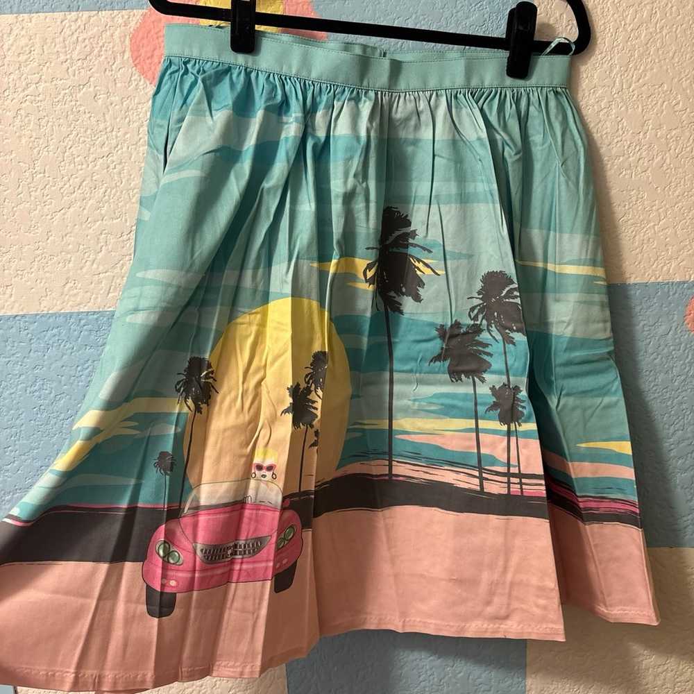 Stitch shoppe vintage Malibu Barbie skirt and shi… - image 2