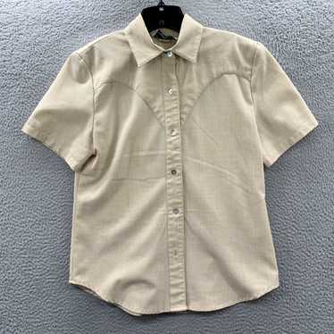 Vintage Western Beige Small Shirt for Women by Pa… - image 1