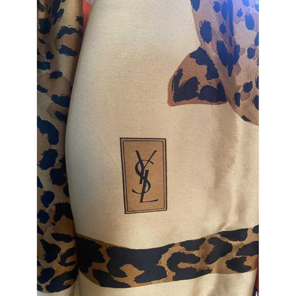 Yves Saint Laurent Silk stole - image 7