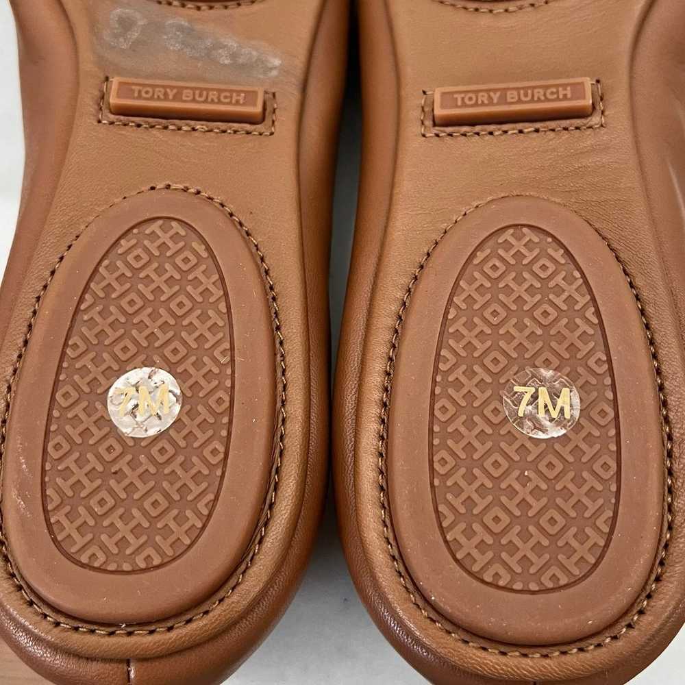 Tory Burch Minnie Travel Ballet Flats Size 7 Roya… - image 10