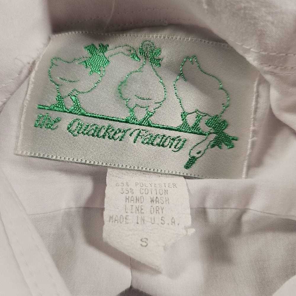 Vintage THE QUACKER FACTORY Womens Size Small Chr… - image 5