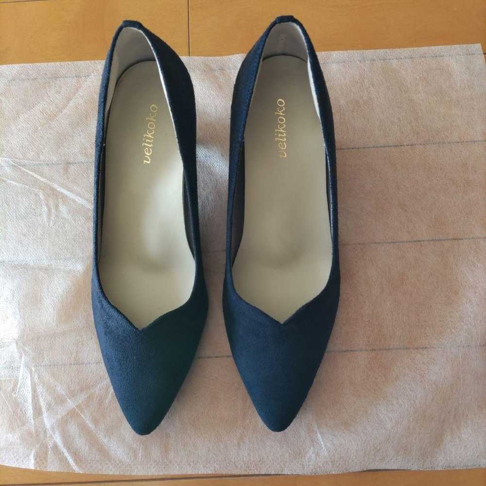 VeilKoko Suede Pumps Navy - image 1