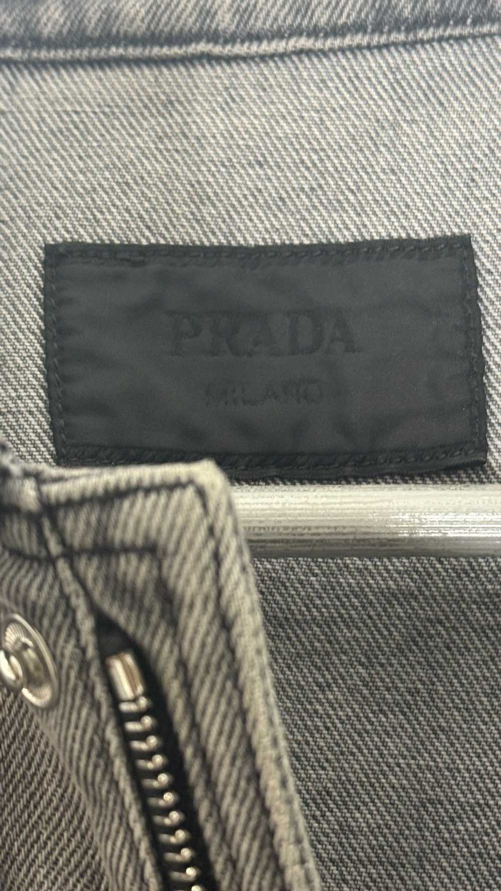 Prada PRADA DENIM ZIP-UP JACKET - image 12