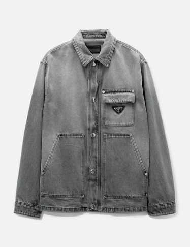 Prada PRADA DENIM ZIP-UP JACKET - image 1