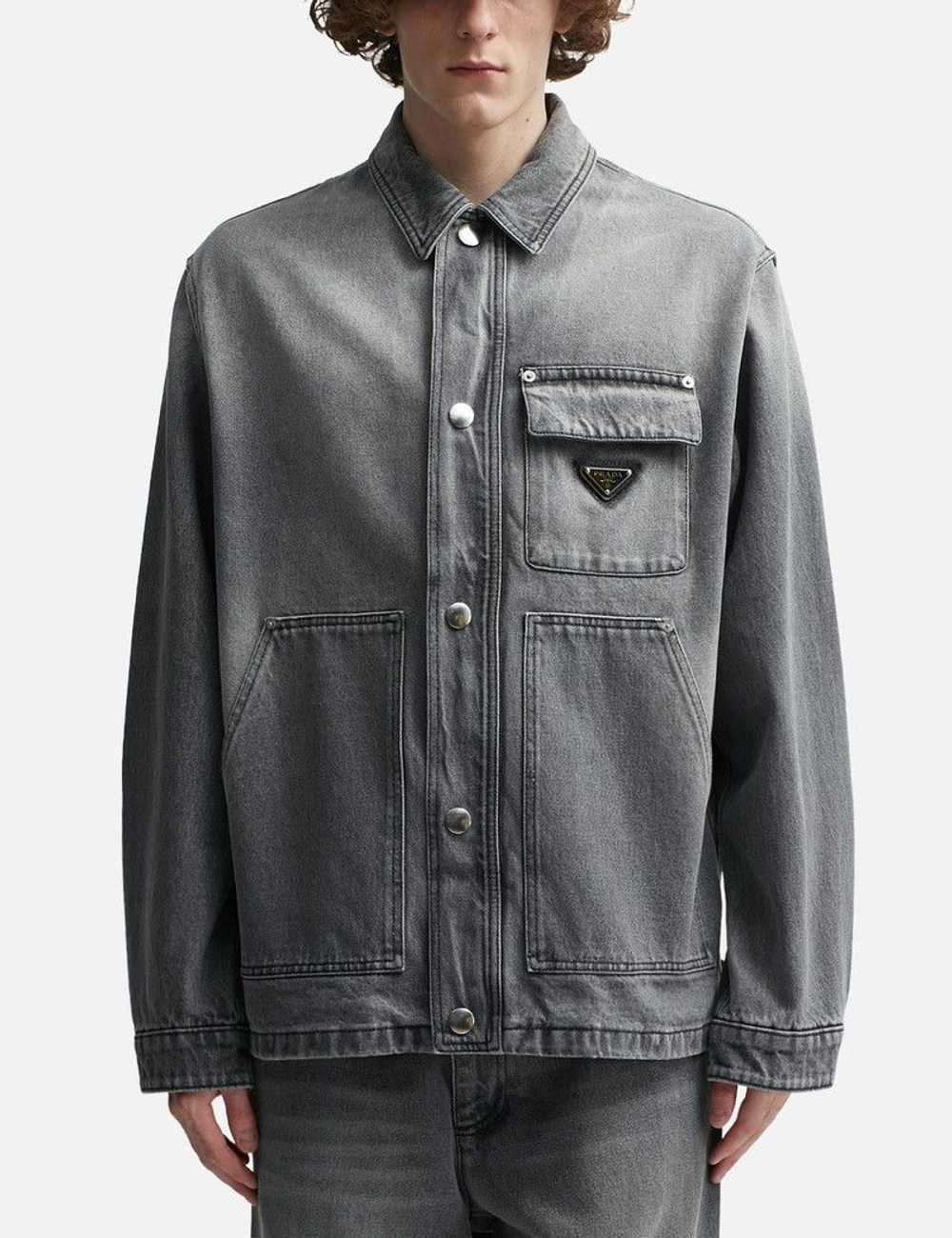 Prada PRADA DENIM ZIP-UP JACKET - image 3