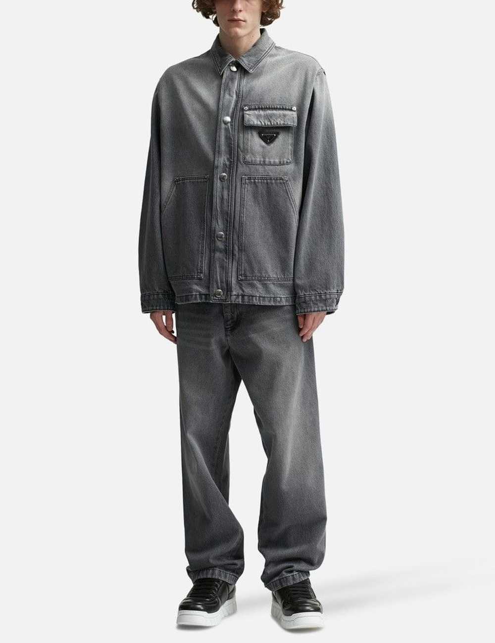 Prada PRADA DENIM ZIP-UP JACKET - image 5