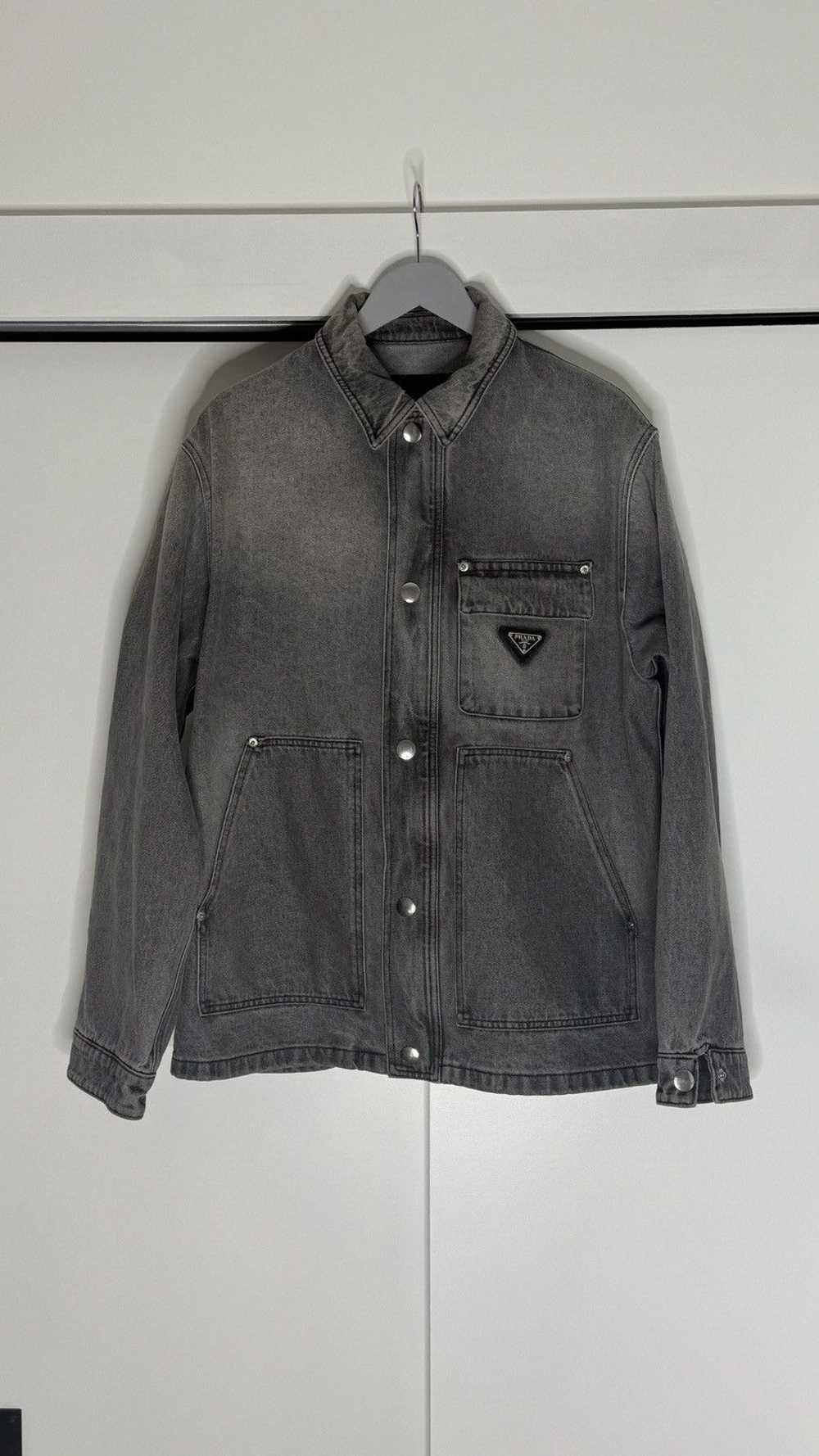 Prada PRADA DENIM ZIP-UP JACKET - image 6