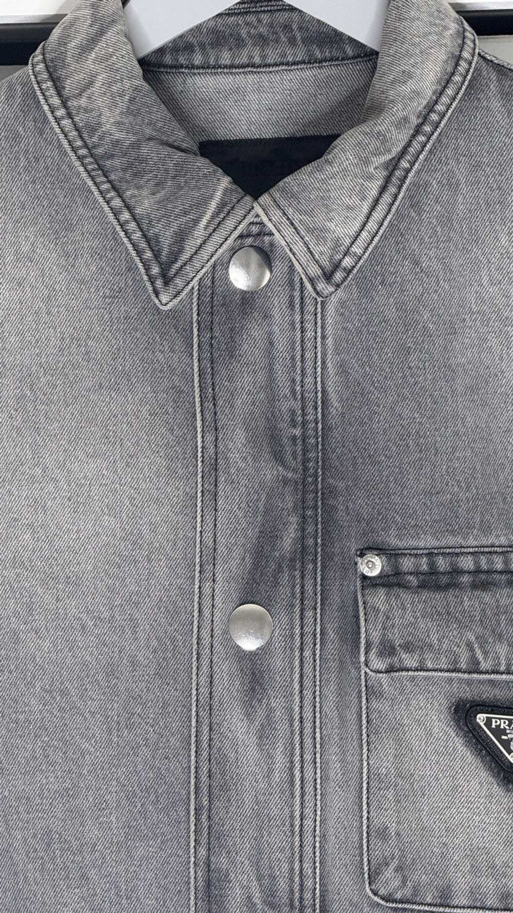 Prada PRADA DENIM ZIP-UP JACKET - image 8