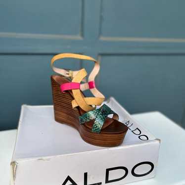 ALDO Multi-color Wedge Heels