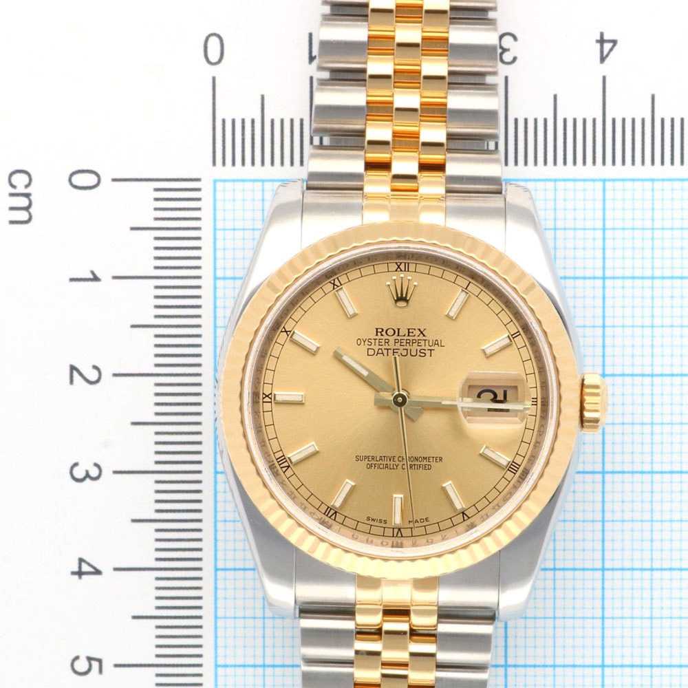 Rolex Rolex Datejust Oyster Perpetual Watch Stain… - image 11