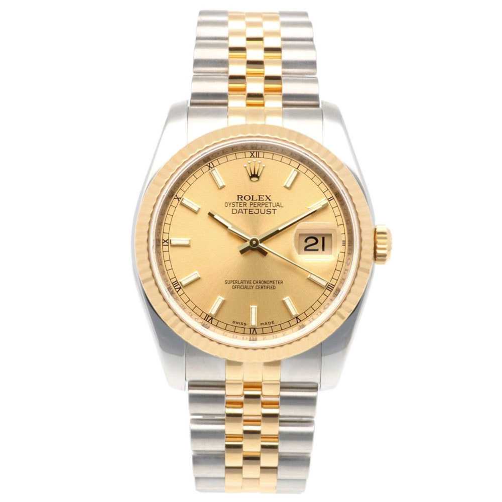 Rolex Rolex Datejust Oyster Perpetual Watch Stain… - image 8