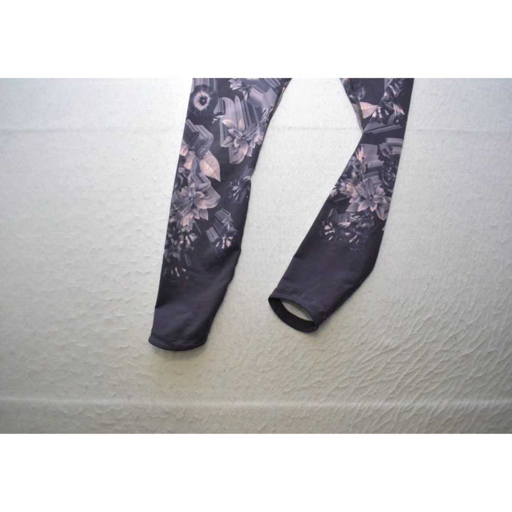 Nike Floral Patterned Compression Yoga Leggings f… - image 3