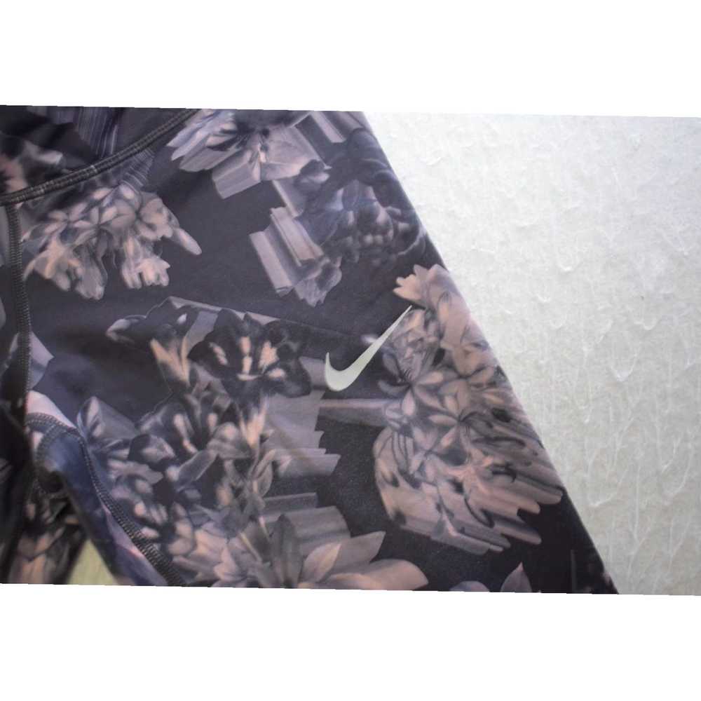 Nike Floral Patterned Compression Yoga Leggings f… - image 5