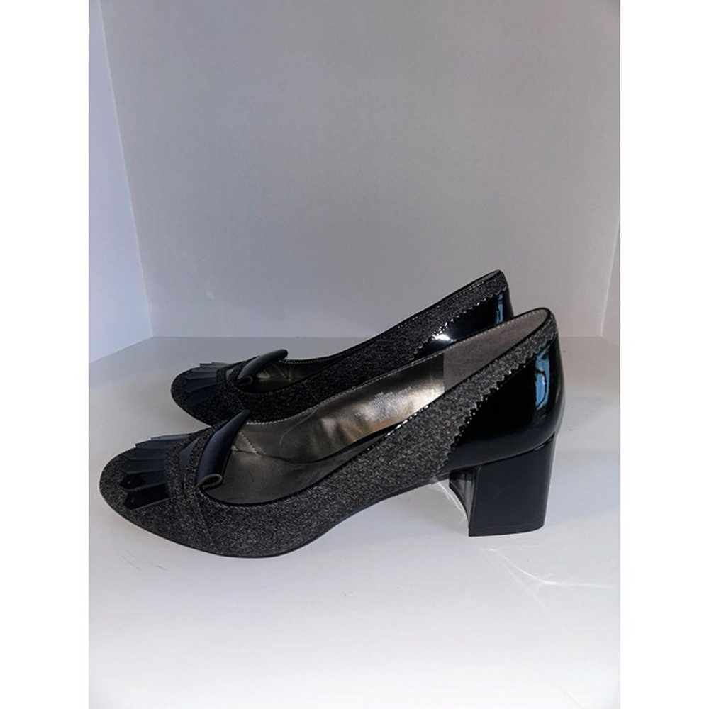 Bandolino 2" Chunky Heels Bdodonna10 M Grey w/Bla… - image 3