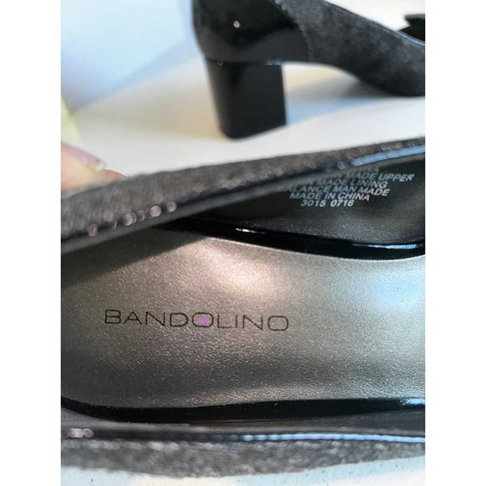 Bandolino 2" Chunky Heels Bdodonna10 M Grey w/Bla… - image 8